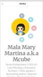 Mobile Screenshot of malamarymartina.com
